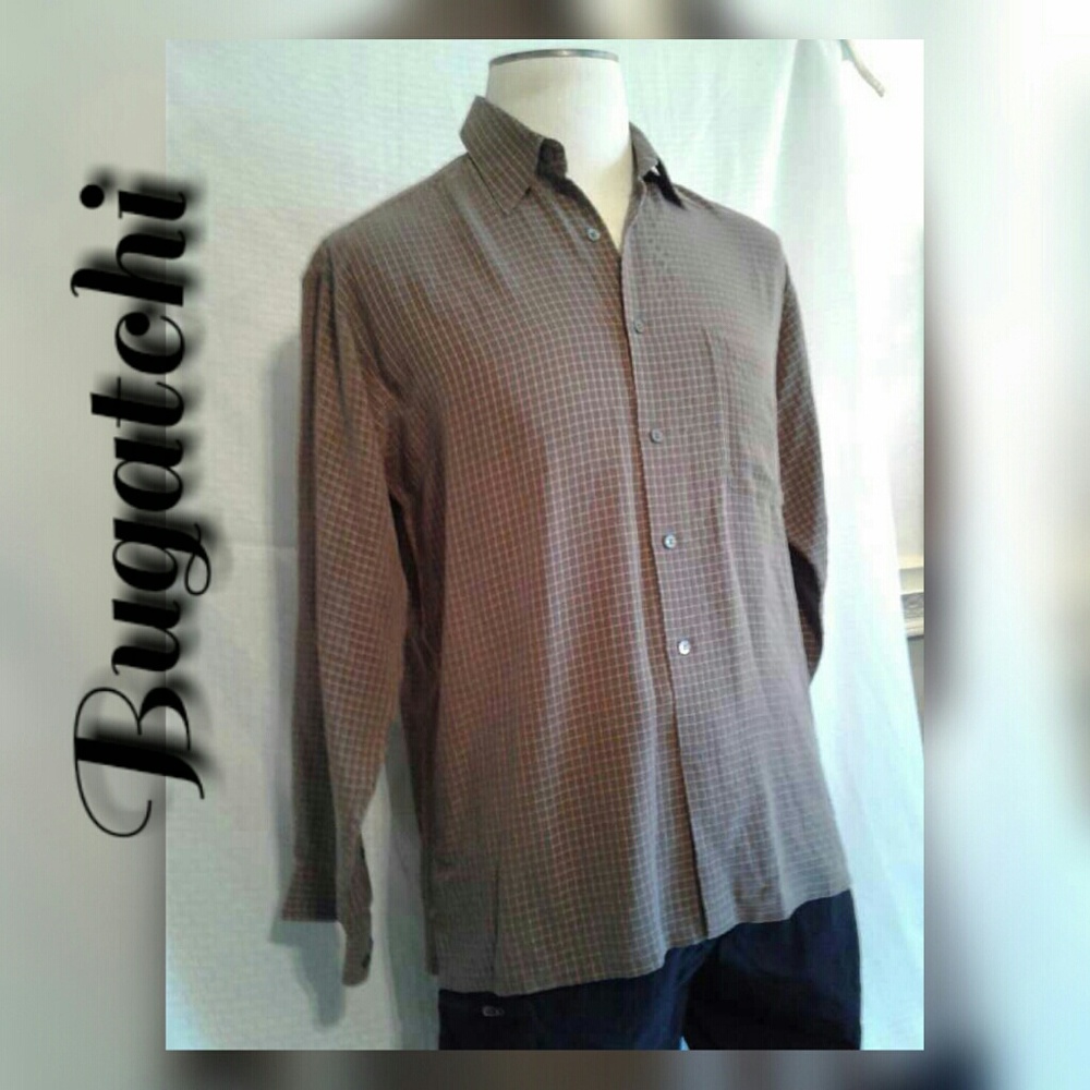 Sweeet Mens Bugatchi Uooo button 👇